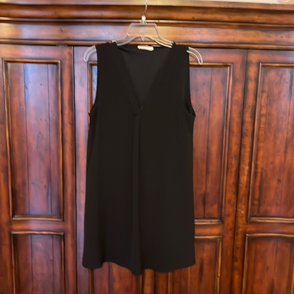 Entro black dress - Looks cute with a cardigan!